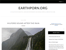 Tablet Screenshot of earthporn.org
